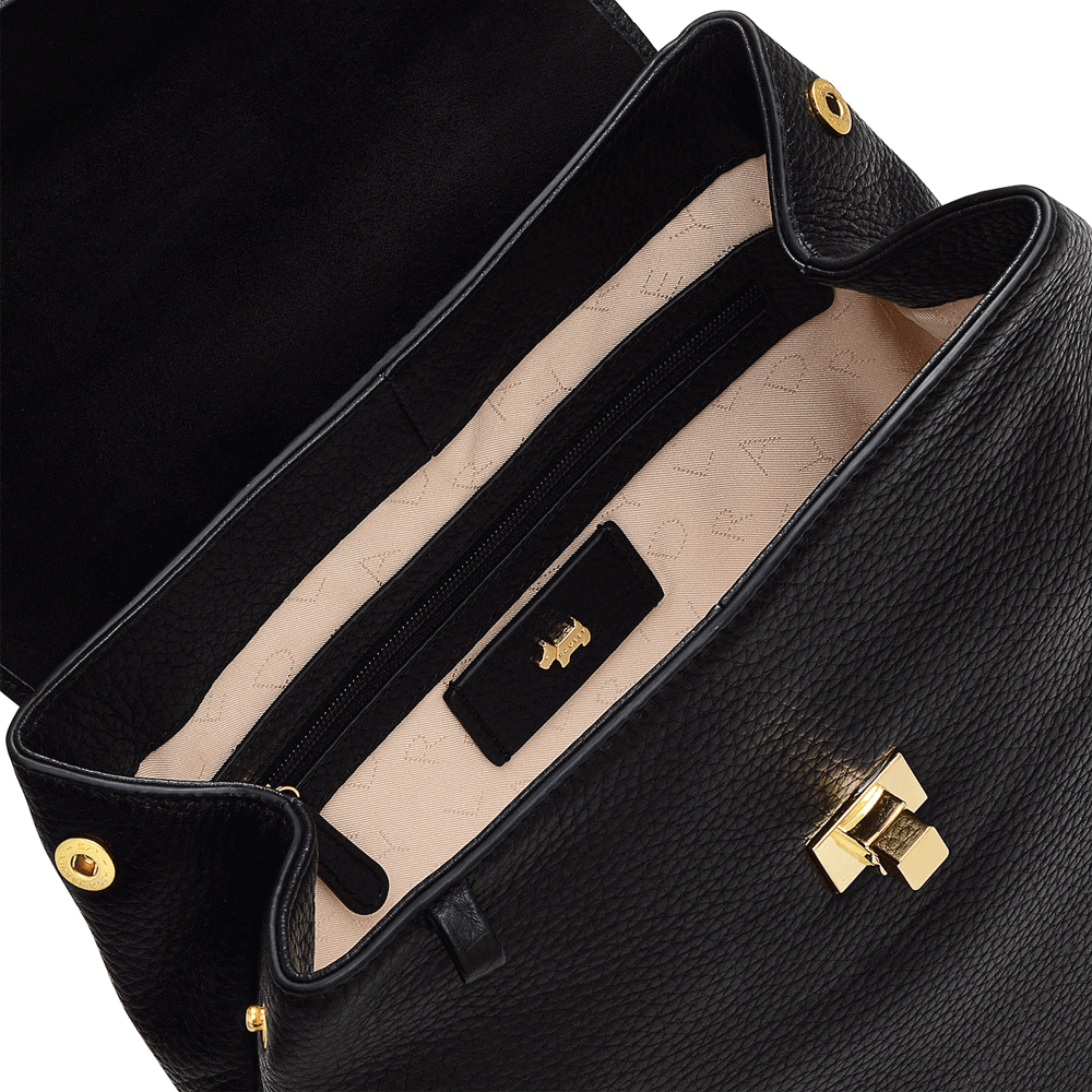 Black hot sale radley backpack